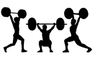 weight training logo 